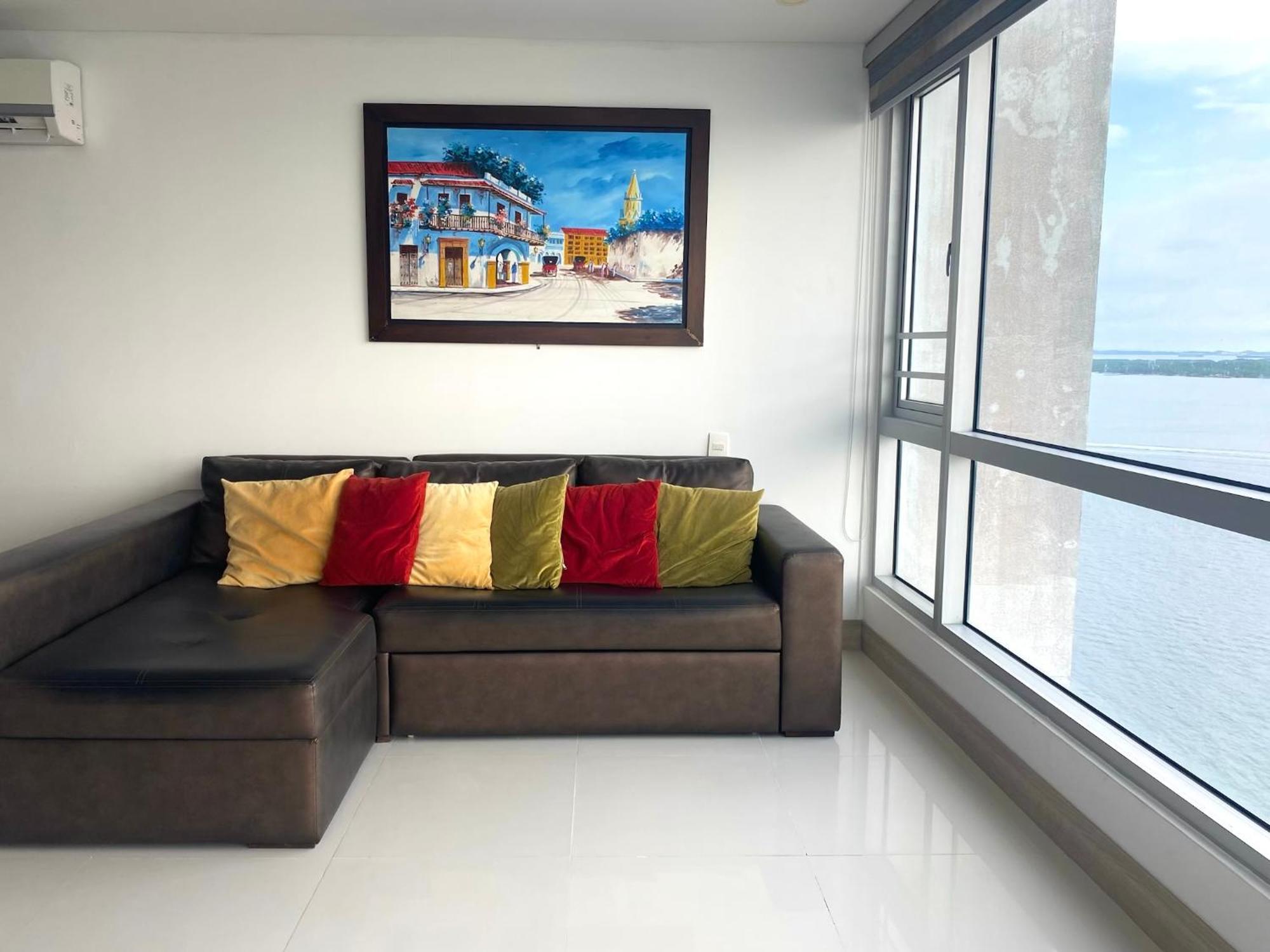Apartamento En Cartagena Con Vista Al Mar Exterior foto